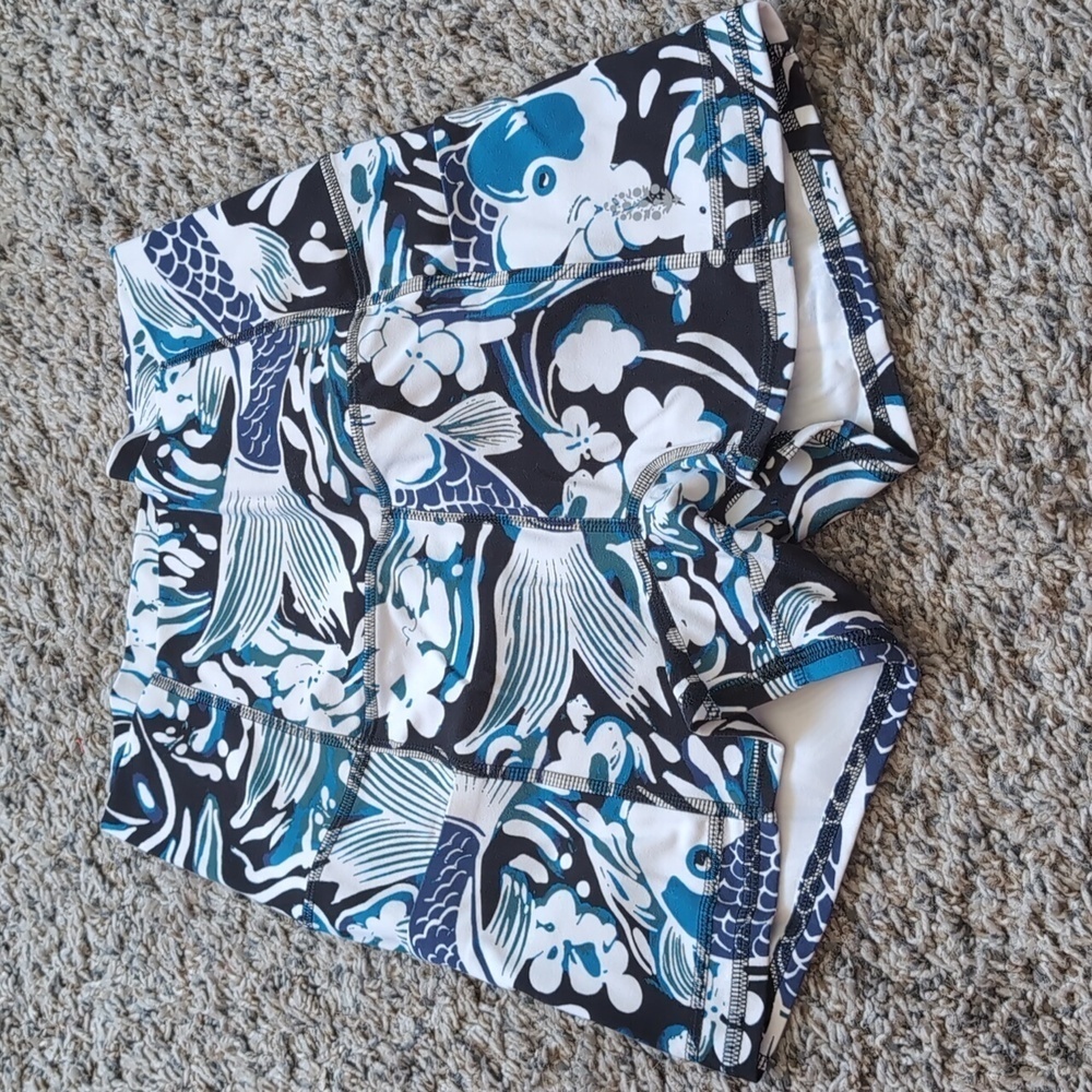 Free People Movement Never Better Printed Run Shorts - Picture 3 of 9